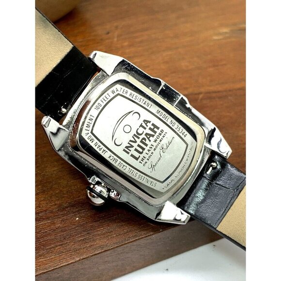 Invicta Women's Watch 35344 Lupah Quartz Special Edition Black Leather S… - Picture 6 of 12